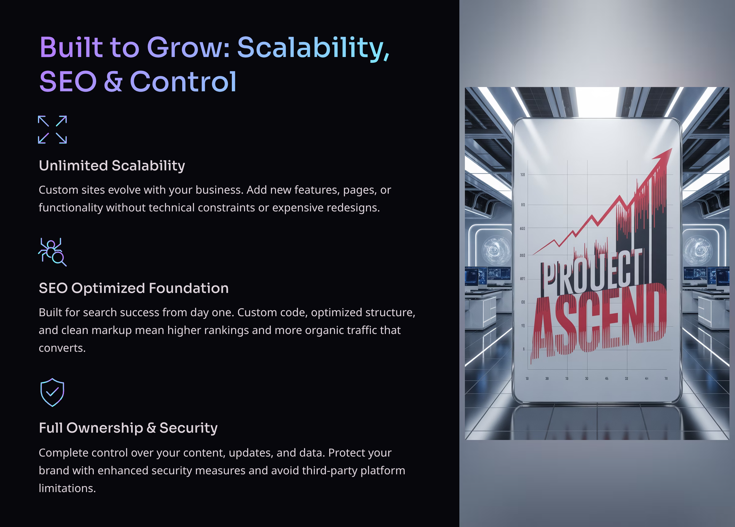 4 Built to Grow Scalability SEO and Control